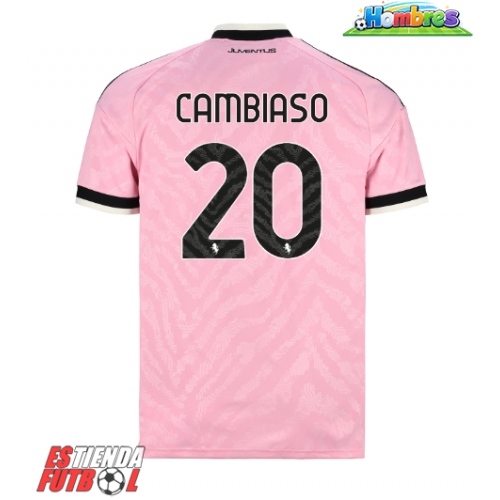 Juventus Andrea Cambiaso #20 Segunda Equipación 2026-27 Manga Corta